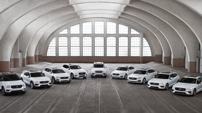 Volvo car range